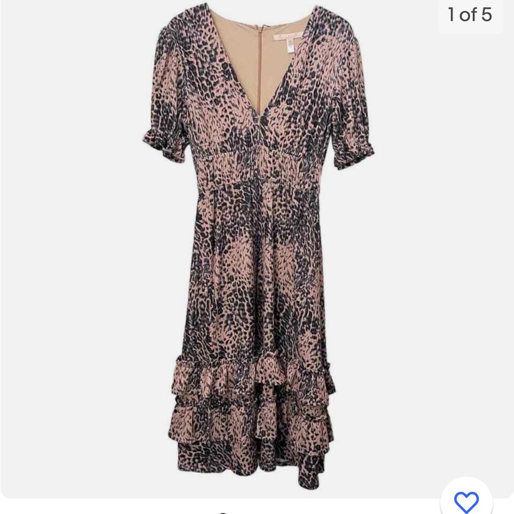 Hutch Ria Leopard Midi Dress